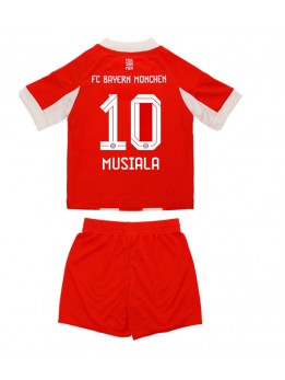 Bayern Munich Jamal Musiala #10 Dječji Domaci Dres kompleti 2025-26 Kratak Rukavima (+ kratke hlače)